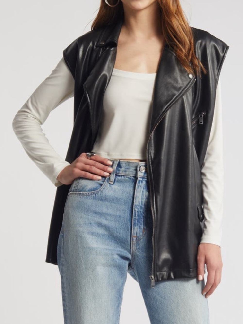 OPEN EDIT MOTO VEST